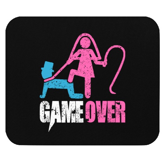Funny Bride and Groom Meme & Quote Mouse Pads "Game