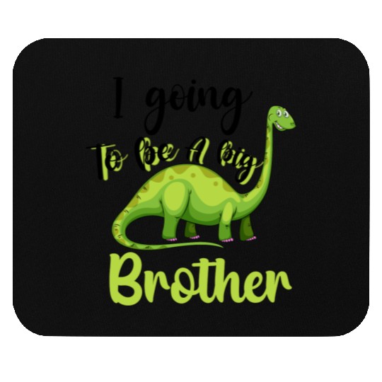 i'm going to be a big brother, big brother saurus Mouse Pads