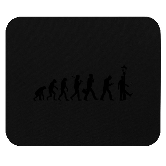 Evolution Smartphone - Funny Motif Mouse Pads