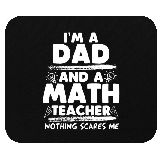 Math Teacher Dad Father's Day Mouse Pads