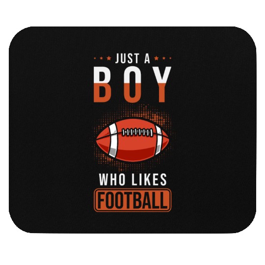 Football Boy Saying Mouse Pads