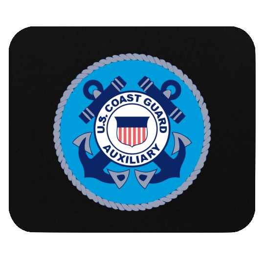 Us Coast Guard Auxiliary Homeland Security Patch Mouse Pads