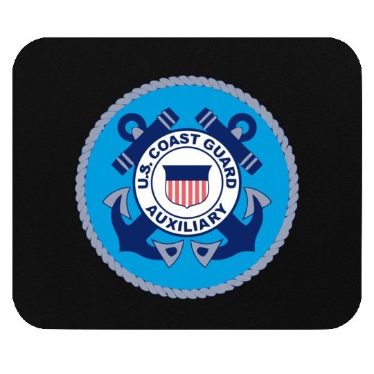 Us Coast Guard Auxiliary Homeland Security Patch Mouse Pads