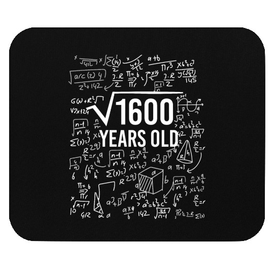 40th birthday math gift idea Mouse Pads