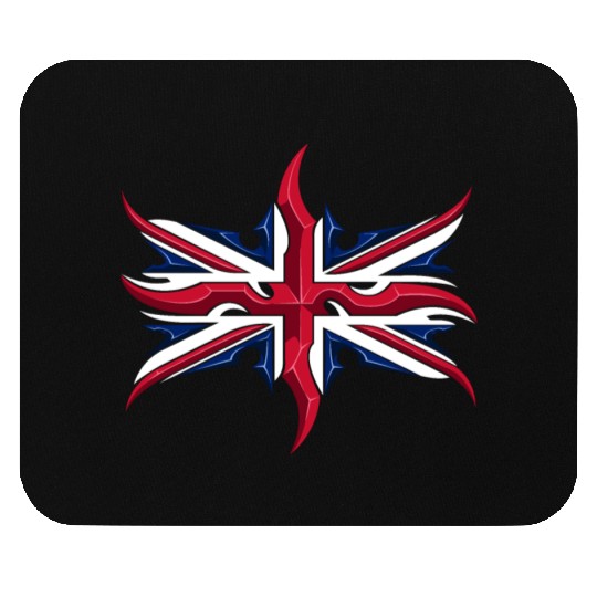 Union Jack British Flag Resistance Style Mouse Pads