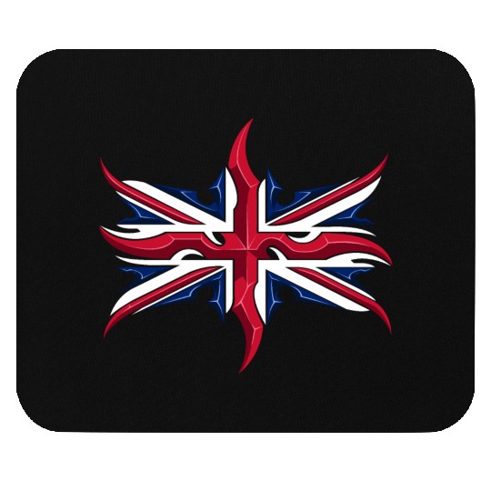 Union Jack British Flag Resistance Style Mouse Pads