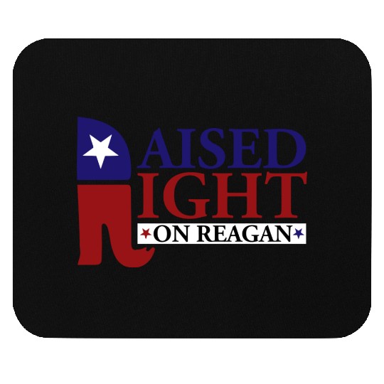 Raised Right On Reagan 80'S Nostalgia Mouse Pads