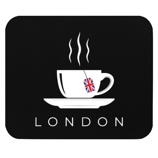 London English Tea England Union Jack British Gift Mouse Pads