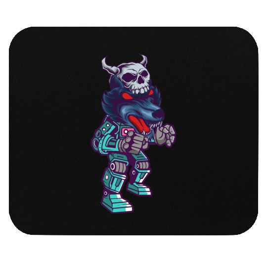 Wolf robot robot machine computer toy Mouse Pads