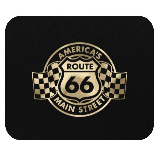 Route 66 America'S Main Street Glam Mouse Pads