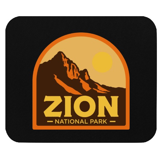 zion national park Mouse Pads