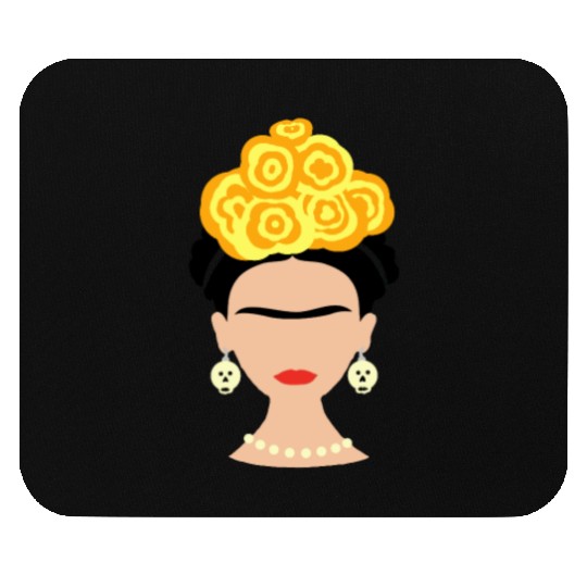 Viva Frida Kahlo Art Print Mouse Pads