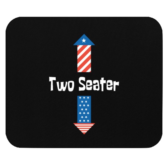 4th Of July Dirty For Men Adult Humor Two Seater Mouse Pads