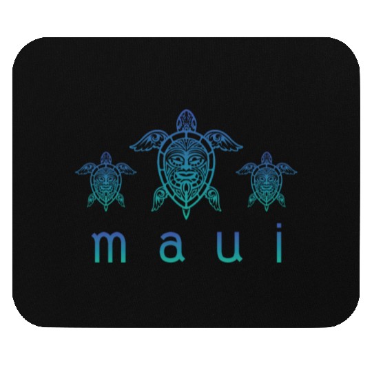 Maui Turtle Hawaii Maui Honolulu Aloha Hula Gift Mouse Pads