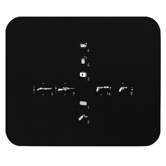 The last of us weapons switcher ellie joel abby Mouse Pads