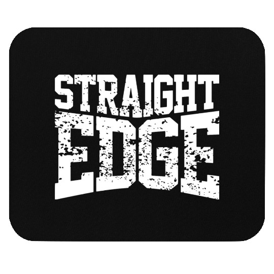 straight edge society Mouse Pads