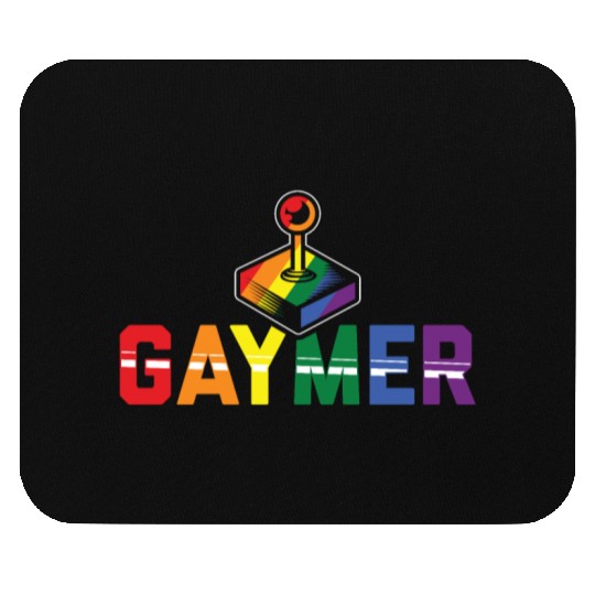 Gaymer Gay Gamer Rainbow Pride LGBT Controller Mouse Pads