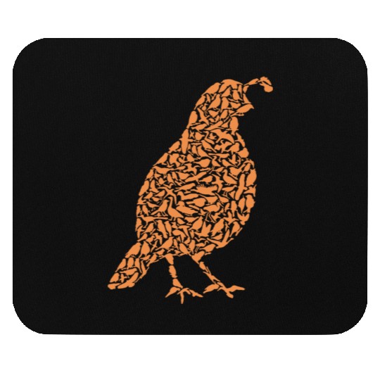 Quail farmer gift ornamental bird Mouse Pads