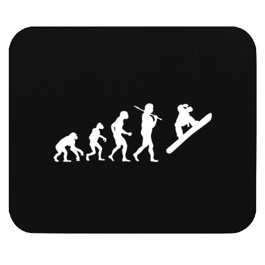 Evolution Snowboarding Mouse Pads
