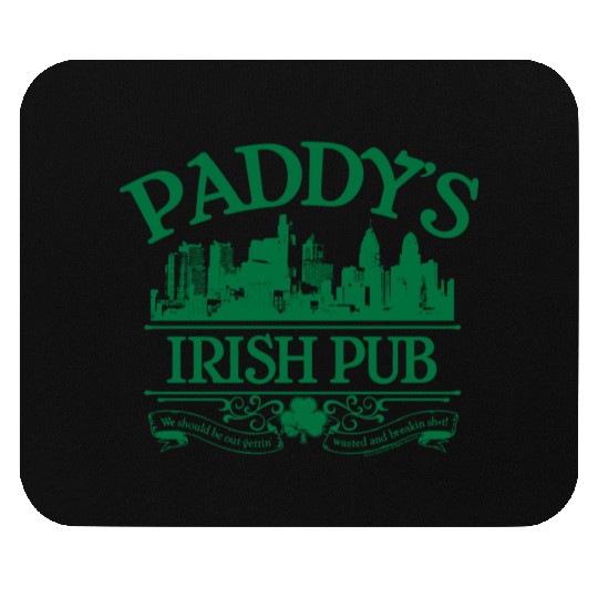 It'S Always Sunny In Philadelphia Paddy’S Irish Pu Mouse Pads
