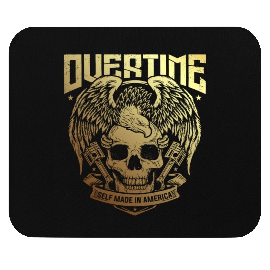 OVER TIME MECANO SELF MADE IN AMERICA Mouse Pads
