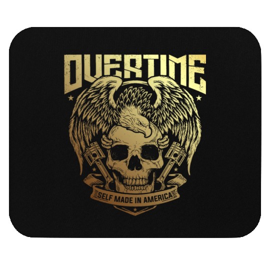 OVER TIME MECANO SELF MADE IN AMERICA Mouse Pads