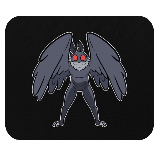Mothman Mythical Creatures Folklore Cryptid Mouse Pads