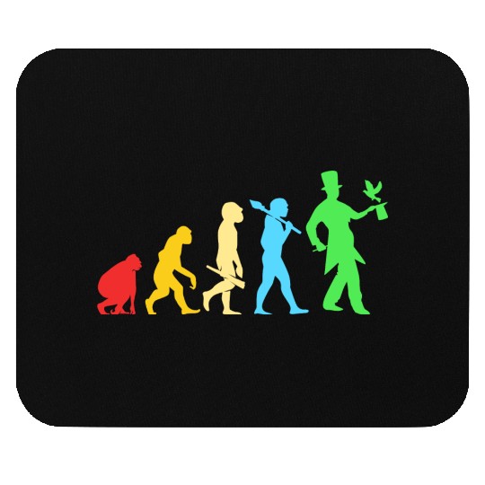 Retro Magic Lovers Magician Evolution Mouse Pads