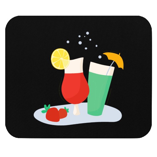 Summer Drinks Mouse Pads