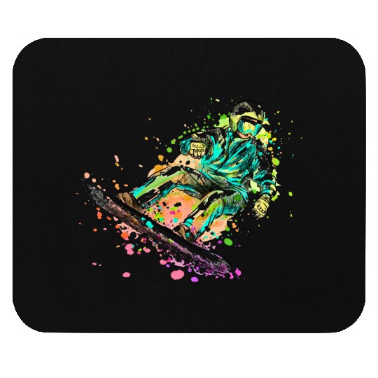 Snowboard Snowboarding Snowboarder Mouse Pads