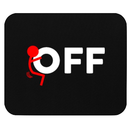 Fuck Off Mouse Pads