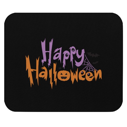 Happy Halloween Spider Pumpkin Trick or treat bat Mouse Pads