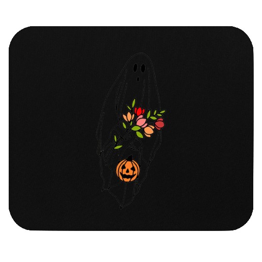 Halloween Ghost Party Autumn Trick Pumpkin Gift Mouse Pads