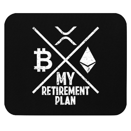 My Retirement Plan Bitcoin Xrp Ethereum Crypto Mouse Pads