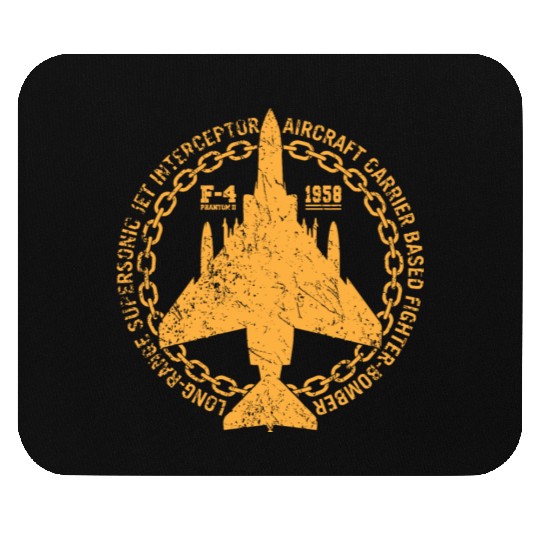 F-4 Phantom II Military Jet Intercept Fighter Mouse Pads
