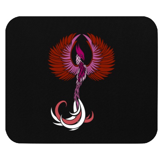 Lesbian Phoenix Support Design Colors Of Lesbian Mouse Pads