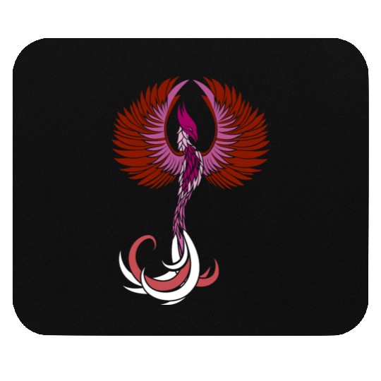 Lesbian Phoenix Support Design Colors Of Lesbian Mouse Pads