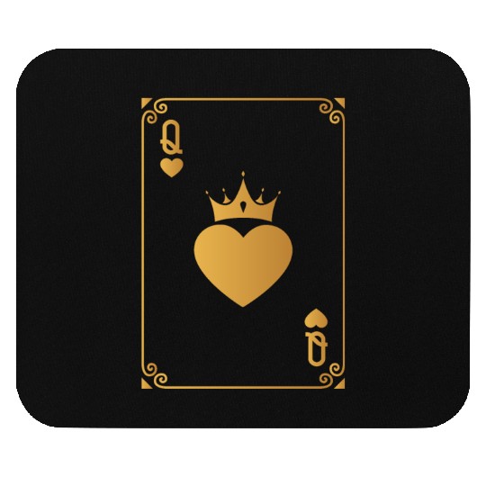 Queen of Heart King Queen Couple Halloween Costume Mouse Pads