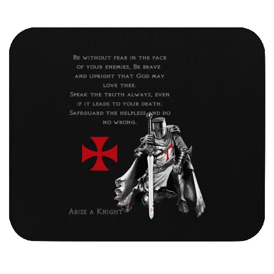 Knights Templar Glory Of God Gifts Mouse Pads