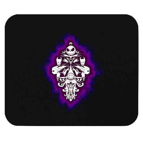 Jack Skellington Haunted Mansion Wallpaper Mouse Pads