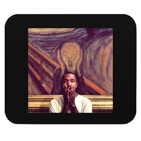 Frank Ocean Purple Blond Mouse Pads
