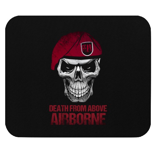 Airborne Death From Above US Army Veteran Mouse Pads