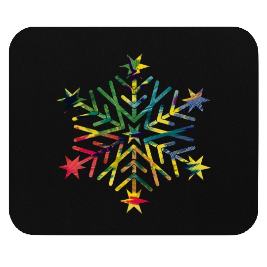 Snowflake Mouse Pads