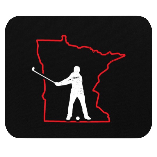 Unique Minnesota Golf Mouse Pads, Minnesota Golfer Shir