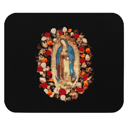 Our Lady Of Guadalupe Virgin Mary Catholic Mouse Pads