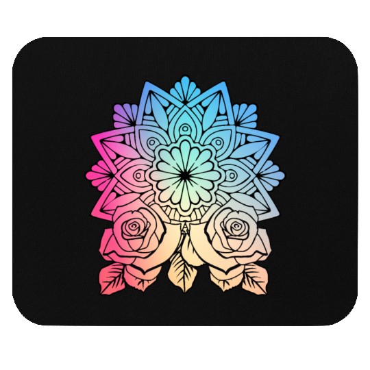 Rose Garden Roses Gardening Mouse Pads
