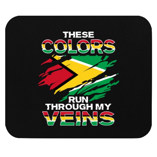 Guyana Flag Design for proud guyanese Mouse Pads