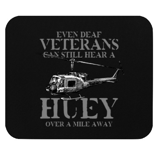 Huey Aircraft Army US Airborne Fighter Pilot Mouse Pads