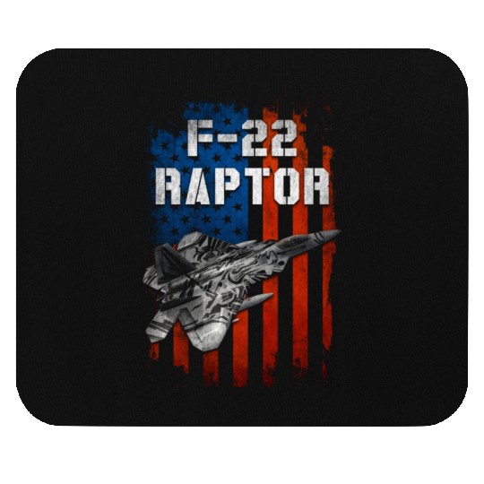 F22 Raptor Aircraft Army US Airborne Mouse Pads