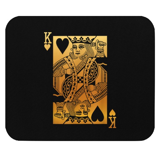 King of Hearts Card 5884 Mouse Pads